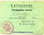 Przepustka-nocna-Policja-Komunalna-Warszawa-20.07.1919