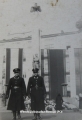 Dwaj policjanci przed pomnikiem Orlat Przemyskich.jpg