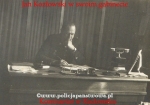 Jan Kozlowski w swoim gabienecie, Komisariat PP w Radomsku (2).jpg