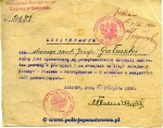 Legitymacja-Dowodztwa-Zandarmerii-Krajowej-w-Cieszynie-09.08.1920