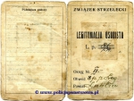 Legitymacja Zw.Strzelecki, Stanislaw Wolos (2).jpg